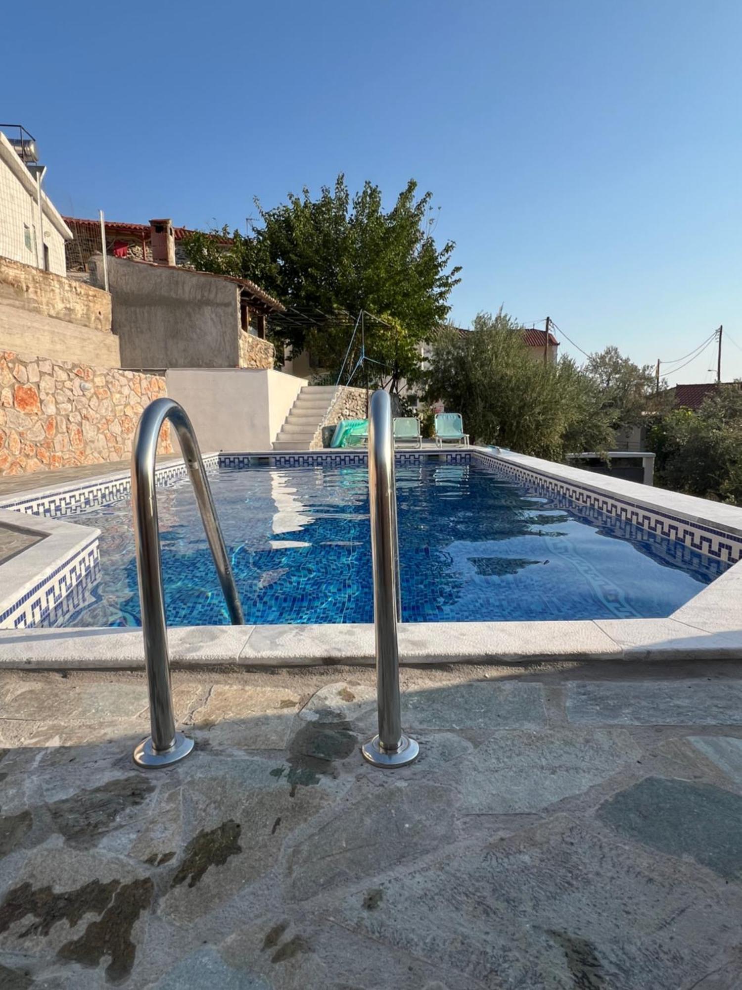 Maison Charme Avec Piscine Privee, Pres De La Mer A Sappounakeika, Tyros Sapounakeika المظهر الخارجي الصورة