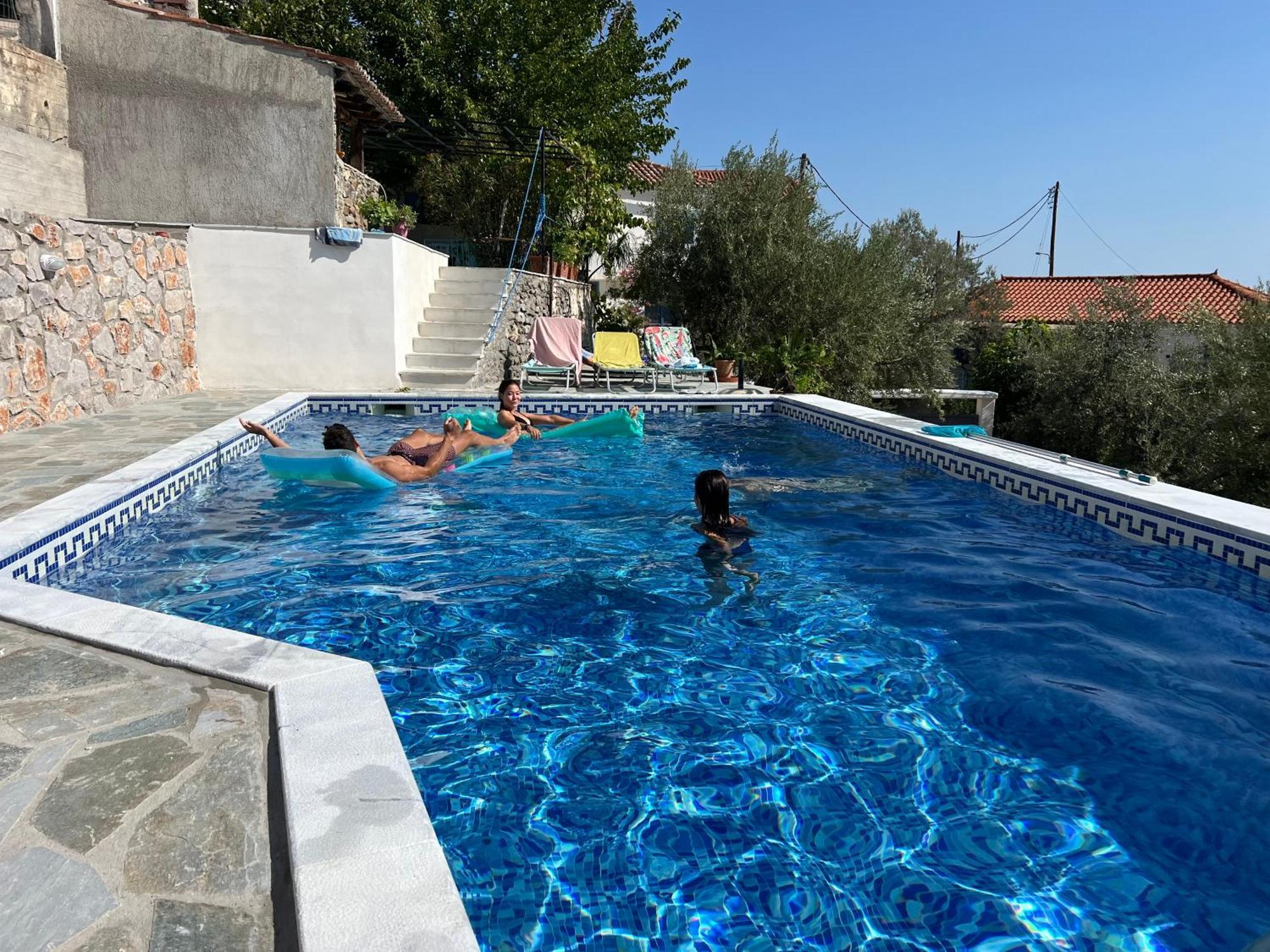 Maison Charme Avec Piscine Privee, Pres De La Mer A Sappounakeika, Tyros Sapounakeika المظهر الخارجي الصورة